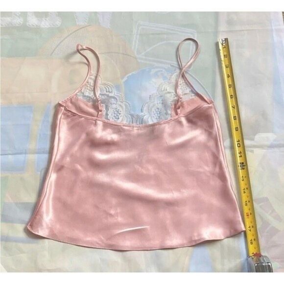 VTG  90s Women's Victoria's Secret Gold Label Lingerie Cami Top Size P Pink - Picture 3 of 8